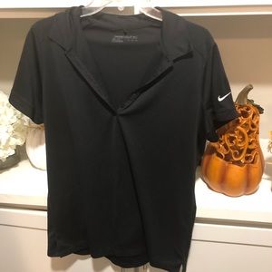 Black nike golf women shirt